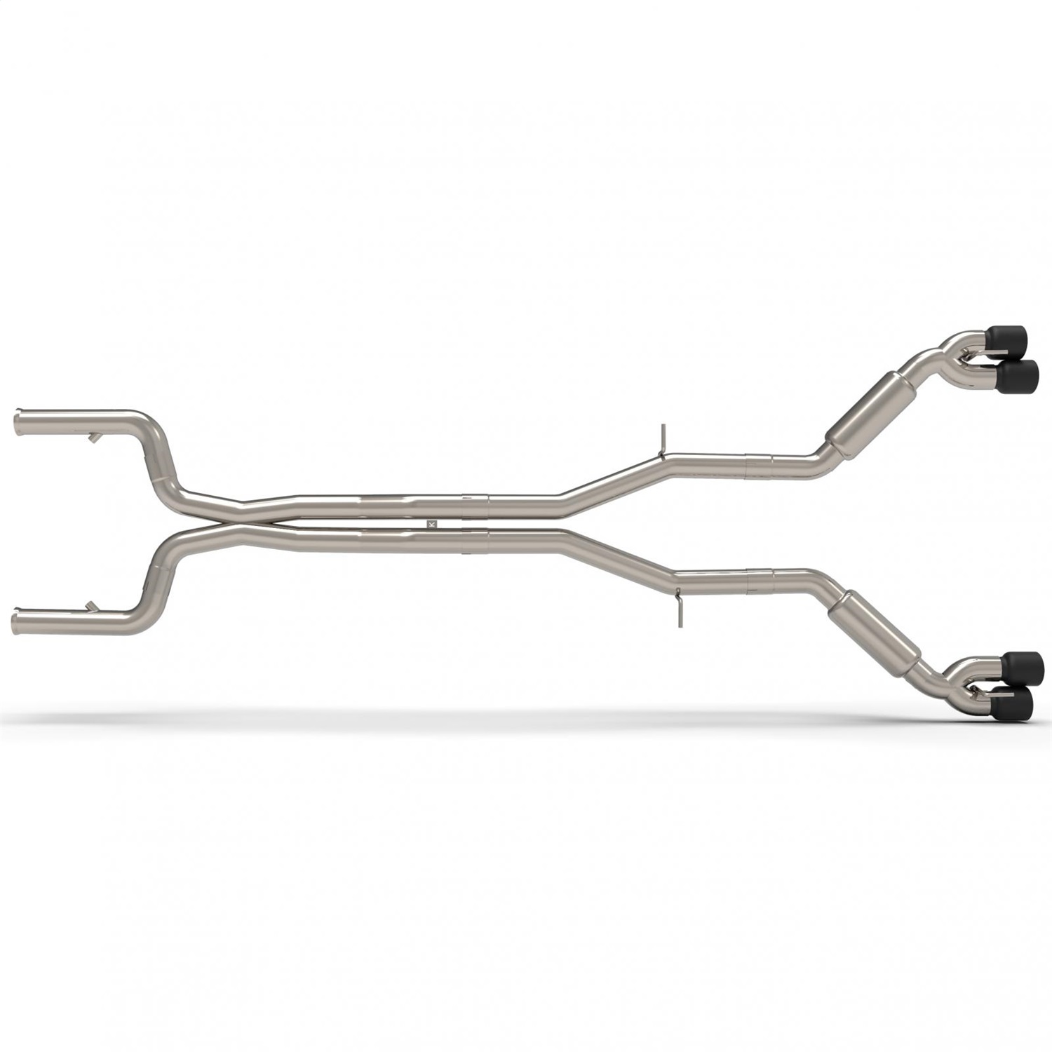 Kooks 22605161SS - 3" Competition Only Header-Back Street Screamer Exhaust w/Black Quad Tips