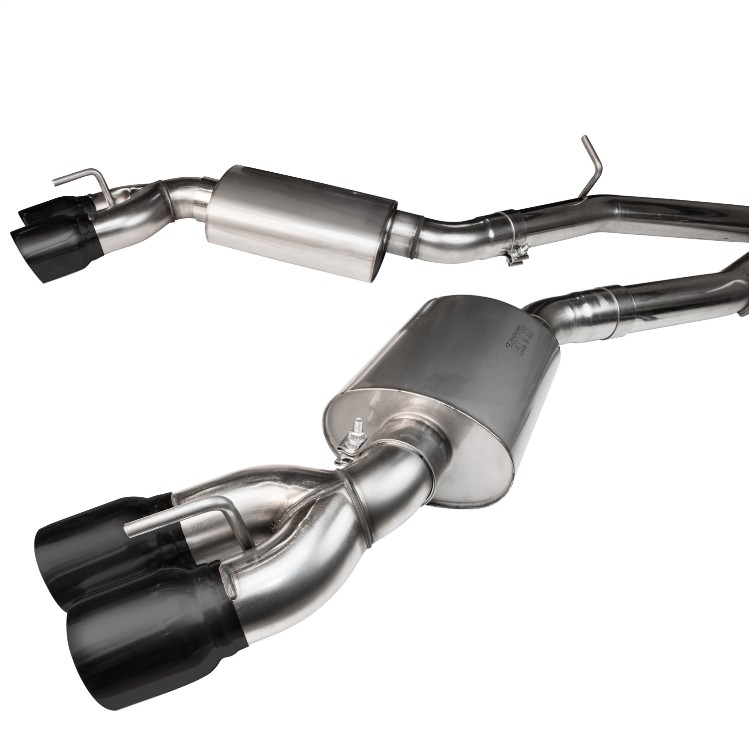 Kooks 22605161 - 3" SS Comp. Only Header-Back Exhaust w/Black Quad Tips. 2016-2024 Camaro SS/ZL1 Kooks 22605161 - 3" SS Comp. Only Header-Back Exhaust w/Black Quad Tips. 2016-2024 Camaro SS/ZL1