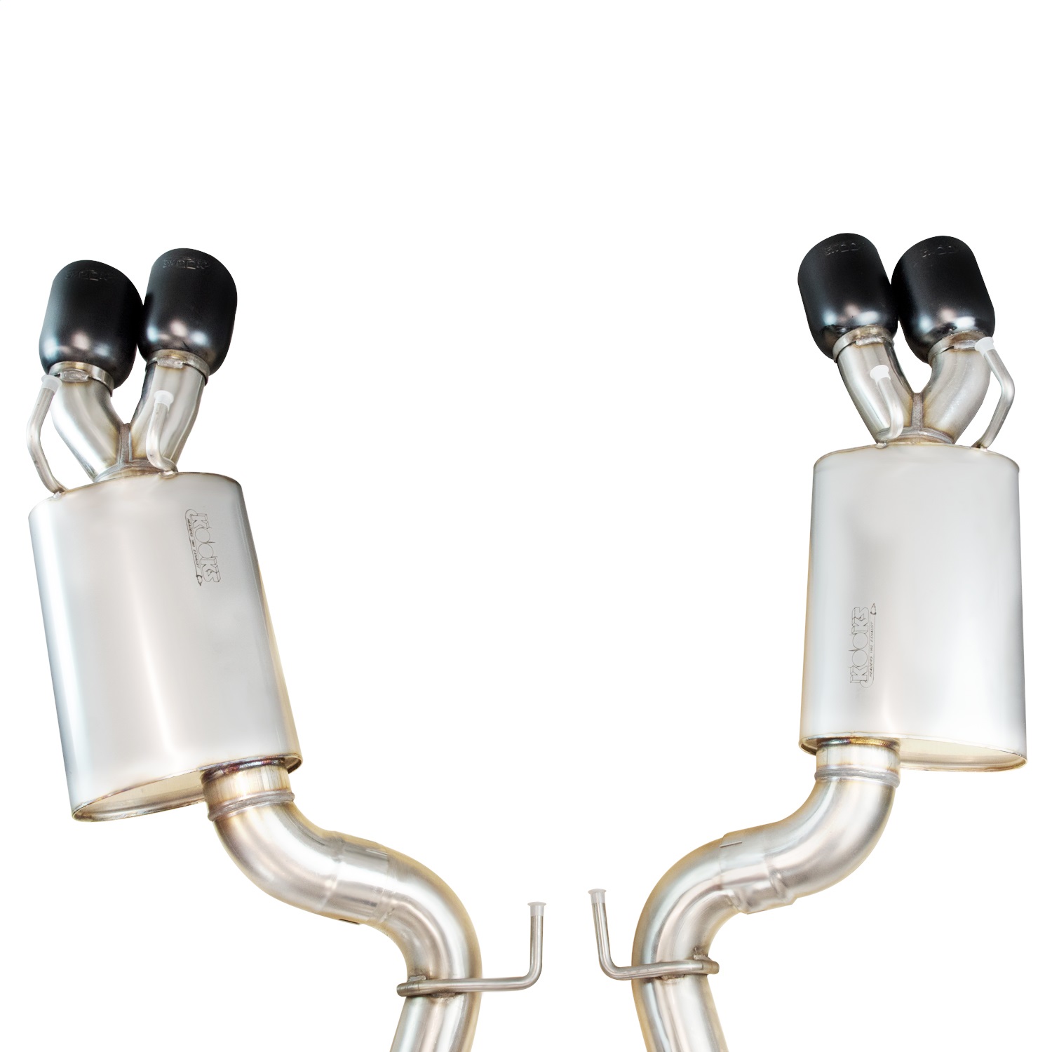 Kooks 22504280 - 3" Cat-Back Exhaust w/Quad SS Tips. 2010-2015 Camaro SS/ZL1. Connects to OEM Kooks 22504280 - 3" Cat-Back Exhaust w/Quad SS Tips. 2010-2015 Camaro SS/ZL1. Connects to OEM