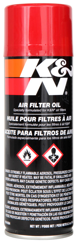 K&N 99-0504 - 6.5 OZ Aerosol Spray Air Filter Oil