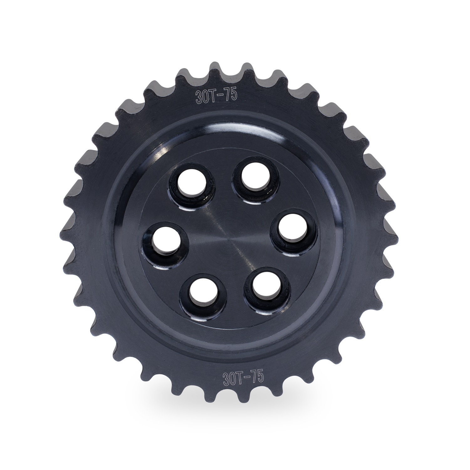 KraftWerks 159-99-750C - Cogged Pulley - 75mm Cogged 42mm Width (6 Bolt / Must Use Adapter Hub)