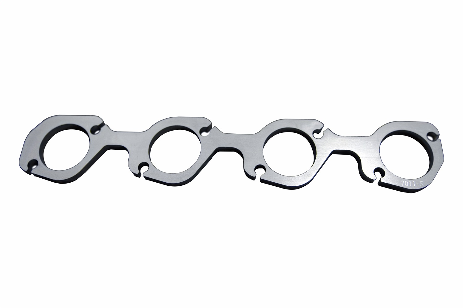 Kooks 7011-S - SBF Header Flange - 2-3/4" Diag. Bolt Pattern. 3/8" Thick SS. Port for 2"