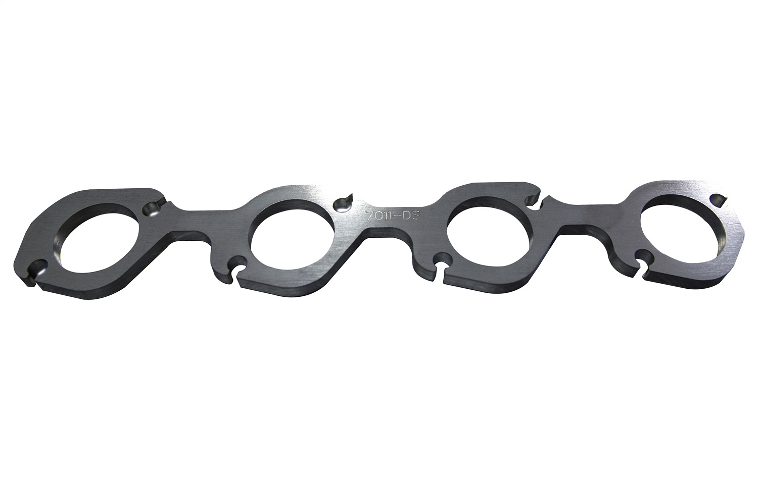 Kooks 7011-DS - SBF Header Flange - 2-3/4" Diag. Bolt Pattern. 3/8" Thick SS. Port for 1-7/8"