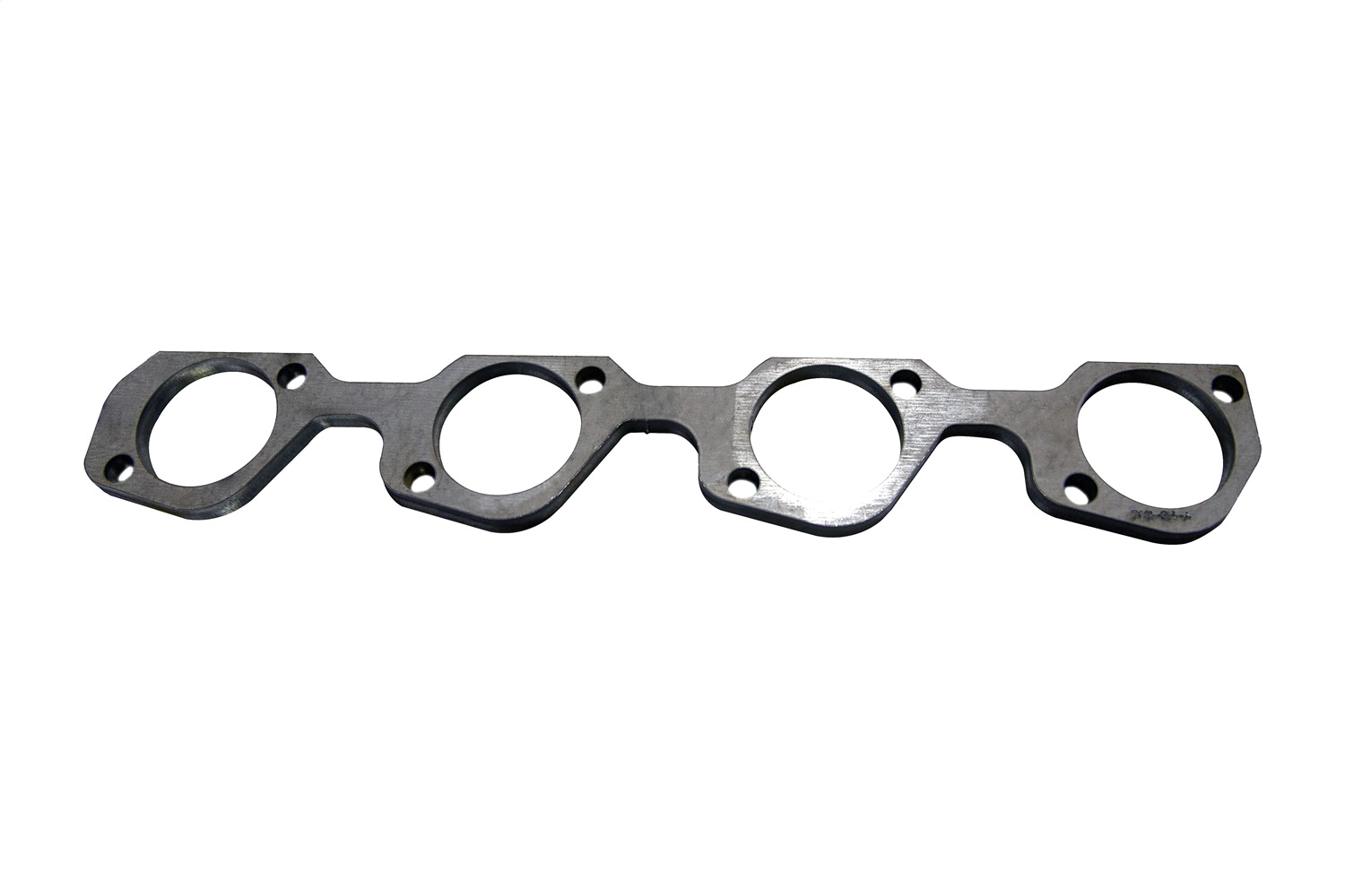 Kooks 7011-SH-A - SBF Header Flange - 2-3/4" Diag. High Port. 3/8" Thick Steel. Port for 2"