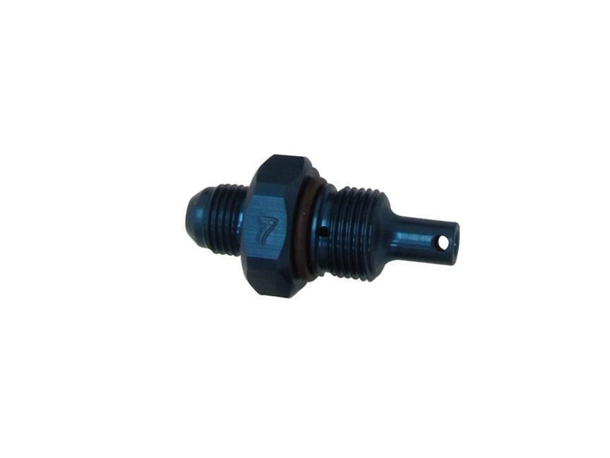 KRC Power Steering KRC 25307000 - Alum Flow Valve -6an Male ID - 7