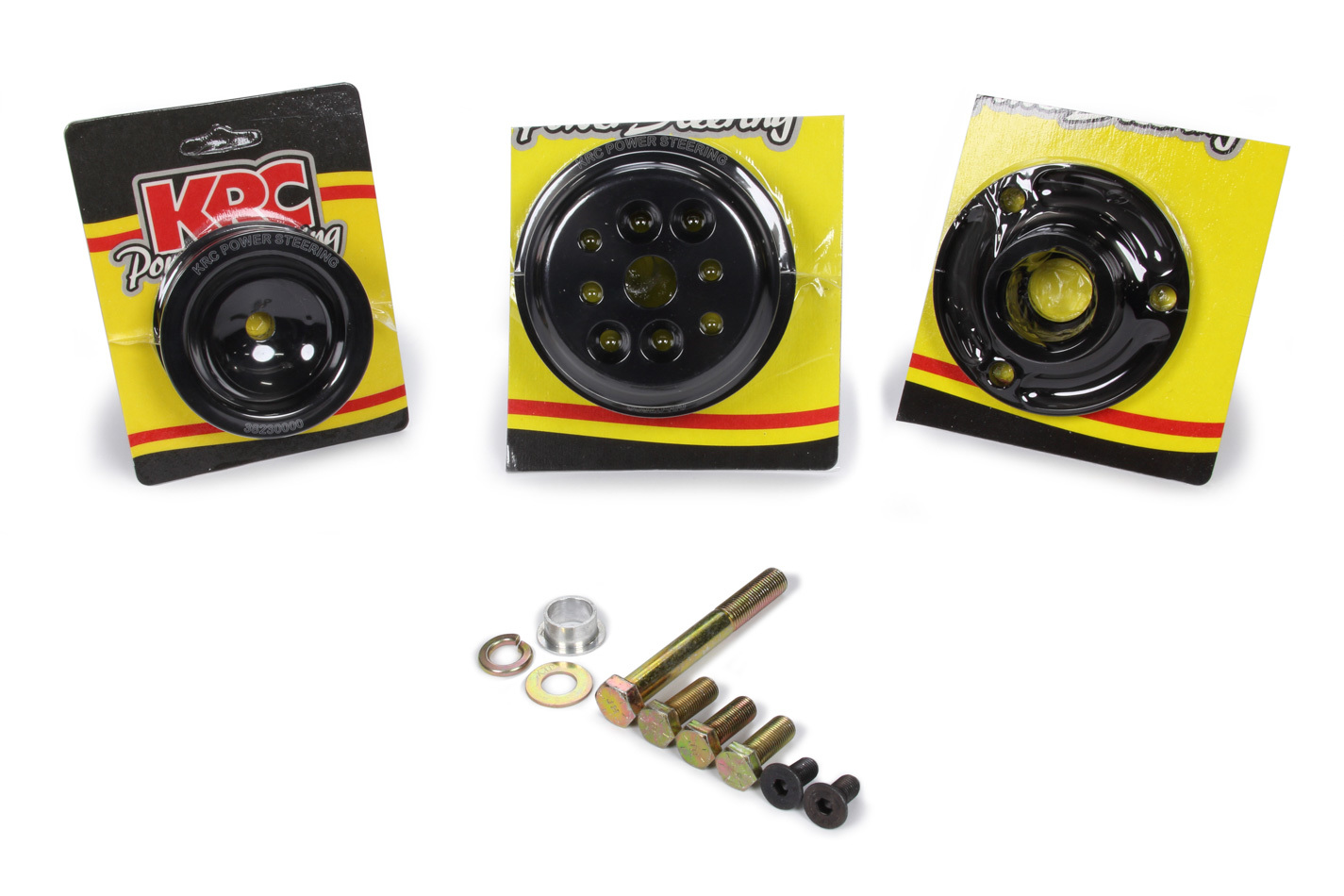 KRC Power Steering KRC 36403000 - Serpentine Pulley Kit Pro Series SBC KRC Power Steering KRC 36403000 - Serpentine Pulley Kit Pro Series SBC