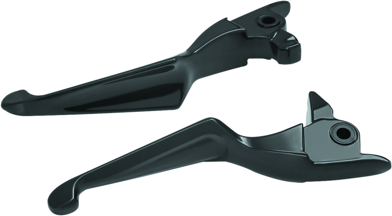Kuryakyn 1985 - Boss Blades Lever Set 17-20 Touring Gloss Black