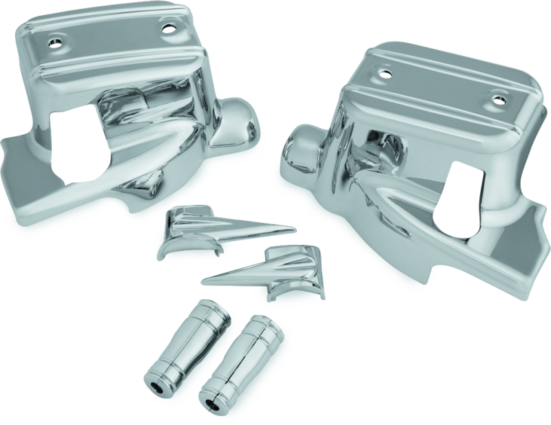 Kuryakyn 1739 - Brake & Clutch Control Covers Chrome