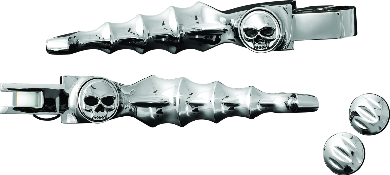 Kuryakyn 1047 - Zombie Levers 96-Up Cable Chrome