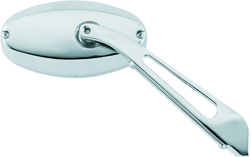 Kuryakyn 1437 - Ellipse Mirror Flat Glass Chrome