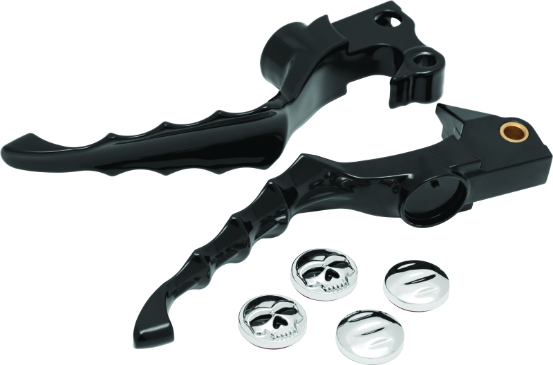 Kuryakyn 1092 - Zombie Levers 04-13 XL Models Gloss Black