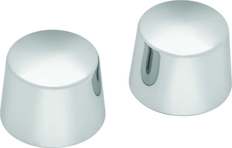 Kuryakyn 1214 - Front Axle Nut Caps Chrome