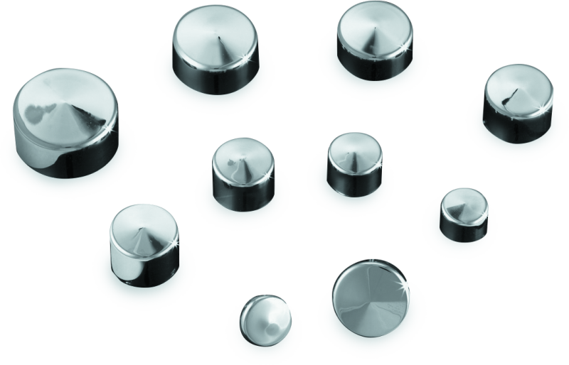 Kuryakyn 2440 - Kool Kaps 3/16in Socket Head Chrome
