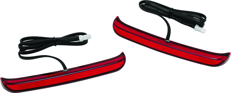 Kuryakyn 2941 - Tracer Saddlebag Lights Red Lens