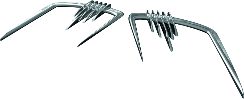 Kuryakyn 3769 - Glove Box Accents For Road Glide Chrome