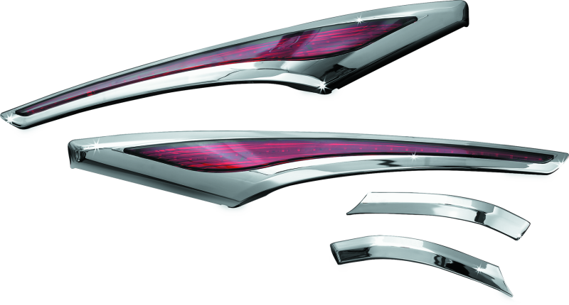 Kuryakyn 3232 - L.E.D. Saddlebag Accent Swoops 12-17 GL1800 Chrome Kuryakyn 3232 - L.E.D. Saddlebag Accent Swoops 12-17 GL1800 Chrome