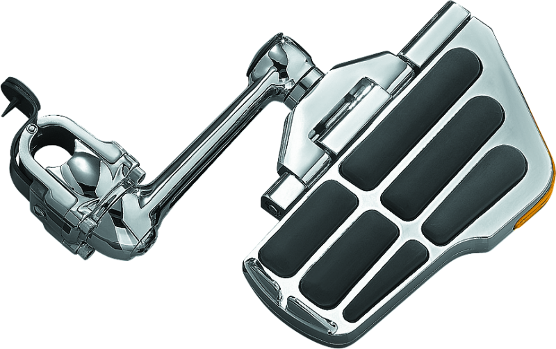 Kuryakyn 4058 - Ergo II Cruise Boards With Long Arms & LED Lights Chrome