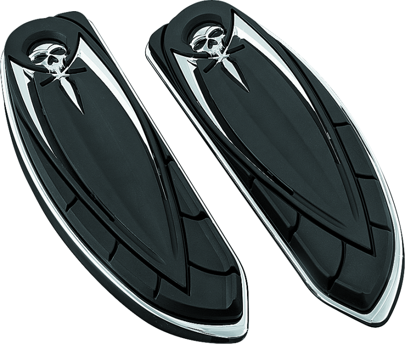 Kuryakyn 4566 - Zombie Driver Floorboard Cover Chrome