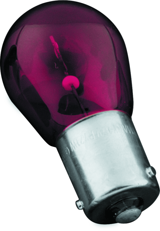 Kuryakyn 4812 - Red Incandescent Turn Signal Light Bulb