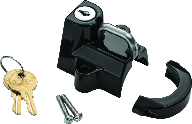 Kuryakyn 4619 - Universal Helmet Lock 1-1/4-1-1/2 Black
