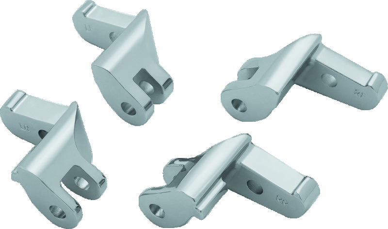 Kuryakyn 4609 - Floorboard Relocator Brackets 97-16 Touring Chrome Kuryakyn 4609 - Floorboard Relocator Brackets 97-16 Touring Chrome