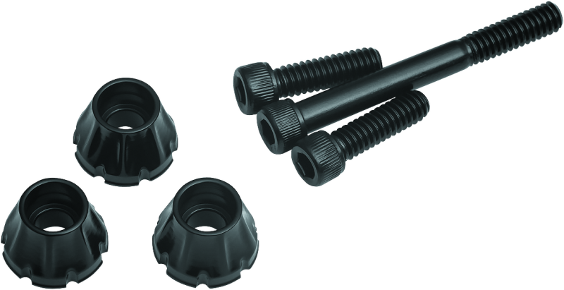 Kuryakyn 5720 - Windshield Screws FLH Black