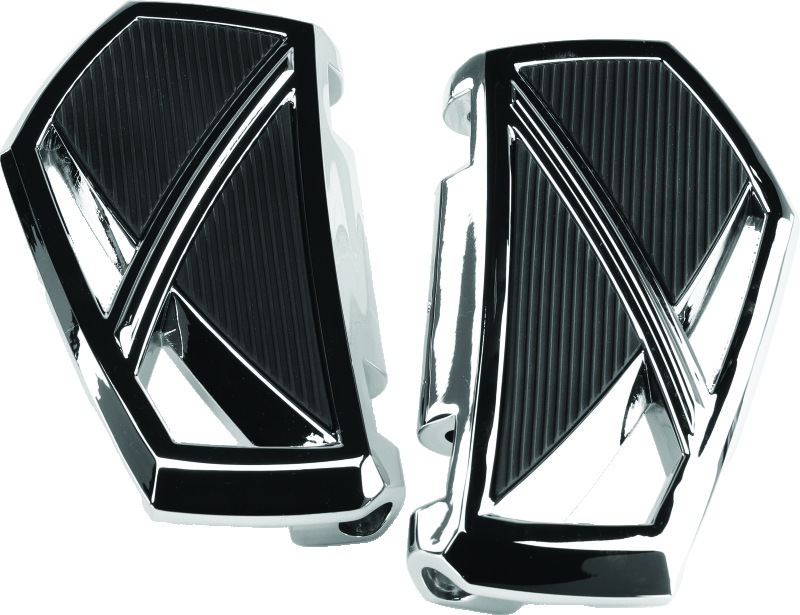 Kuryakyn 5756 - Phantom Passenger Boards For Harley-Davidson Chrome