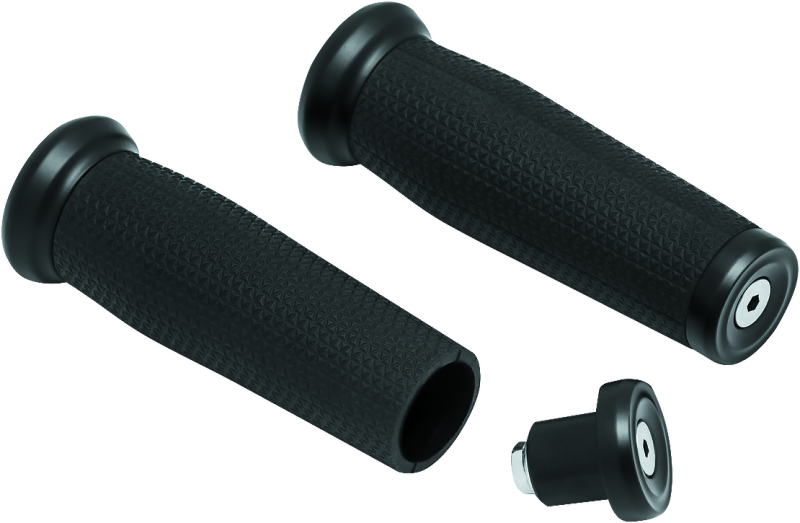 Kuryakyn 5949 - Thresher Grips Universal 1inch Black