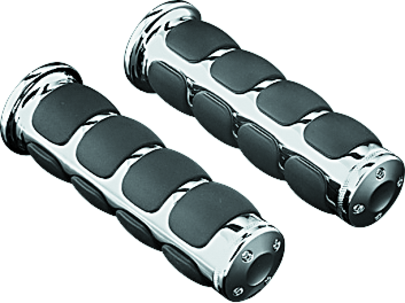 Kuryakyn 6241 - Universal ISO Grip 7/8inch Bars Black