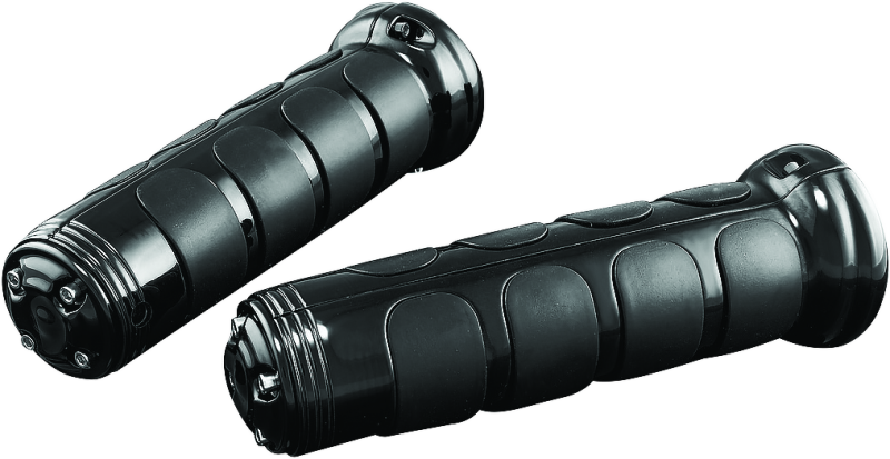 Kuryakyn 6383 - ISO-Grips With OEM Heated Grip 06-20 Honda GL1800 Black