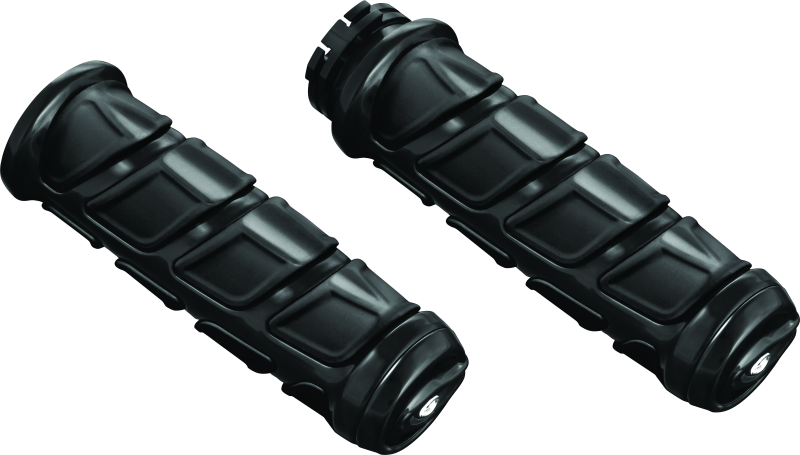 Kuryakyn 6376 - Kinetic Grips Metric Black