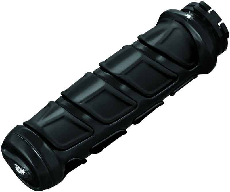 Kuryakyn 6368 - Kinetic Grips Indian Gloss Black