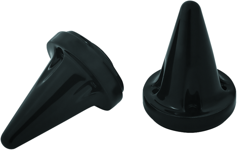 Kuryakyn 6359 - Stiletto End Caps Grips Black