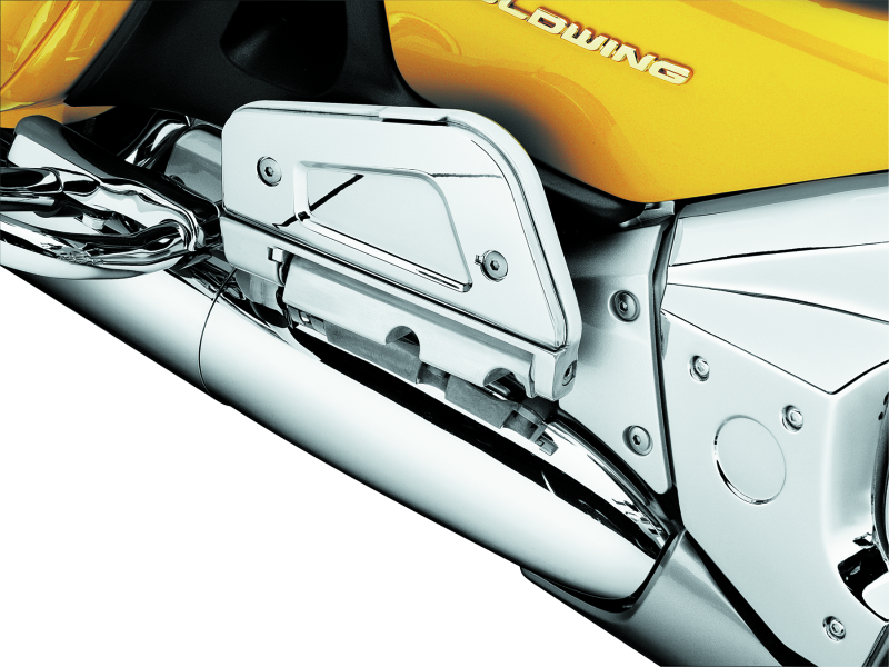 Kuryakyn 7015 - Passenger Floorboard Cover 01-17 Honda GL1800 Chrome Kuryakyn 7015 - Passenger Floorboard Cover 01-17 Honda GL1800 Chrome
