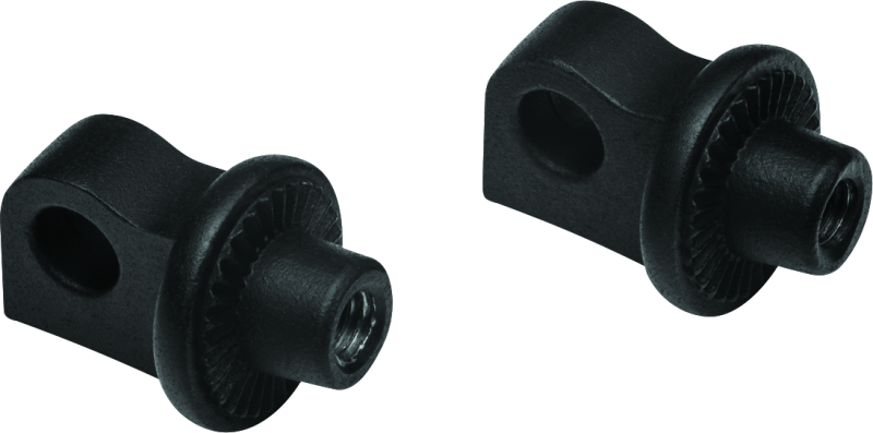 Kuryakyn 6775 - Adjustable Stop Splined Peg Adapter Black Kuryakyn 6775 - Adjustable Stop Splined Peg Adapter Black