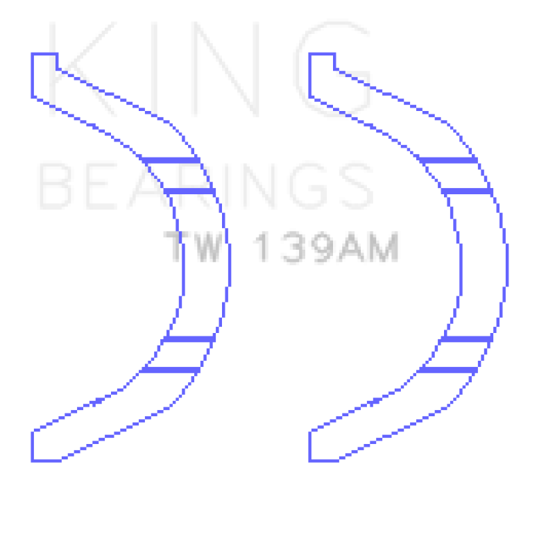 King Engine Bearings TW139AM - King Nissan SR18/SR20 Thrust Washer Set King Engine Bearings TW139AM - King Nissan SR18/SR20 Thrust Washer Set