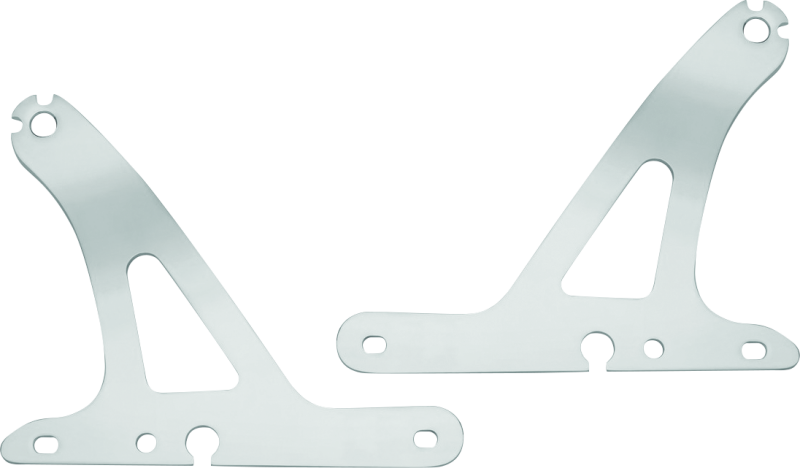 Kuryakyn 7097 - Fixed Mounts Multi-Purpose Driver & Passenger Backrest 04-22 XL Models Chrome
