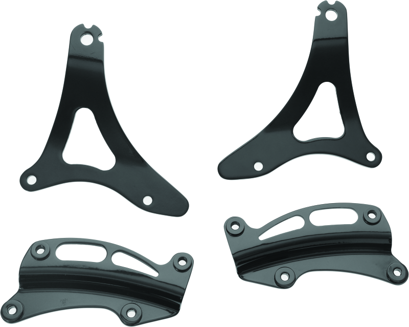 Kuryakyn 7089 - Quick Release Attachment Point Kit 14-Up Touring Models Black