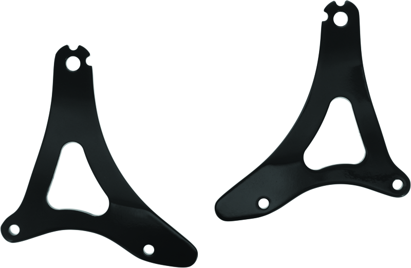 Kuryakyn 7087 - Fixed Mounts Multi-Purpose Driver & Passenger Backrest 14-22 Touring Models Black