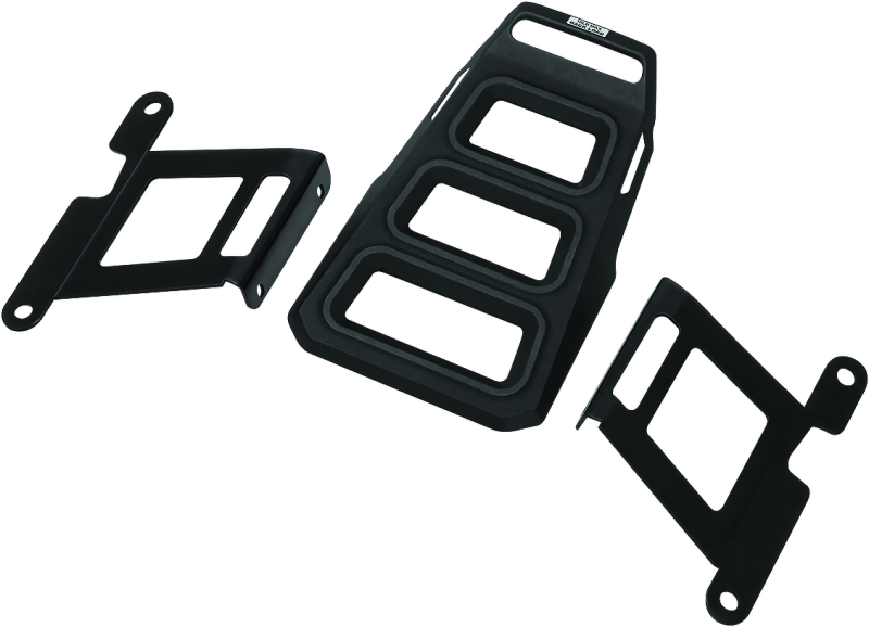 Kuryakyn 6665 - Dillinger Luggage Rack Black
