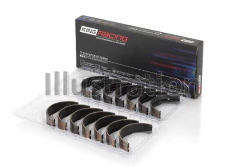 King Engine Bearings MB7782XPSTDX - King Nissan TB48DE Main Bearing Set - Size STDX