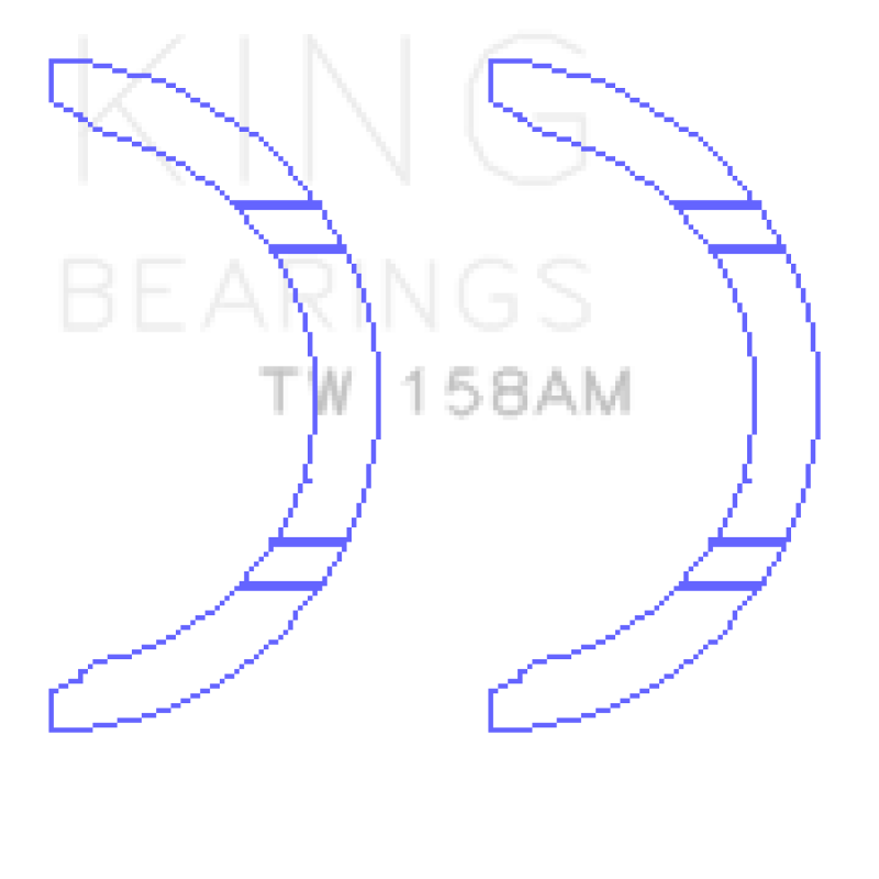 King Engine Bearings TW158AM - King Mitsubishi 6G74 Thrust Washer Set King Engine Bearings TW158AM - King Mitsubishi 6G74 Thrust Washer Set