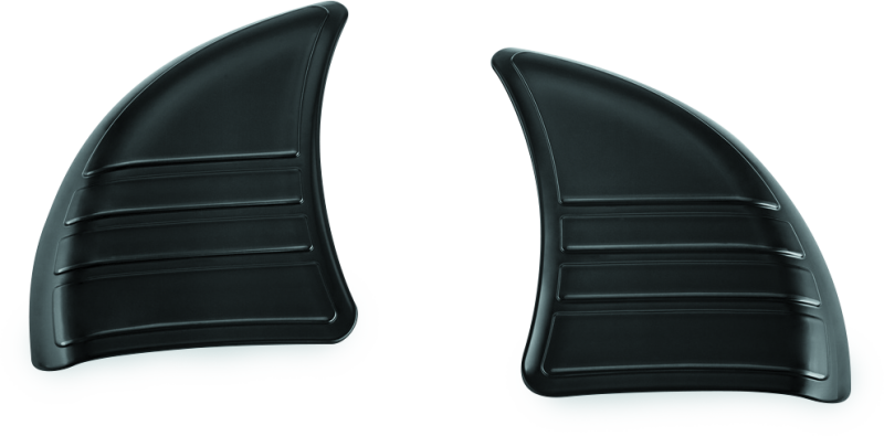 Kuryakyn 6979 - Tri-Line Inner Fairing Cover Plates Gloss Black