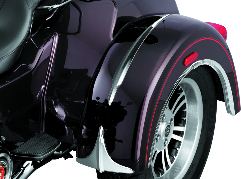 Kuryakyn 7216 - Top Fender Accent For Trikes Chrome