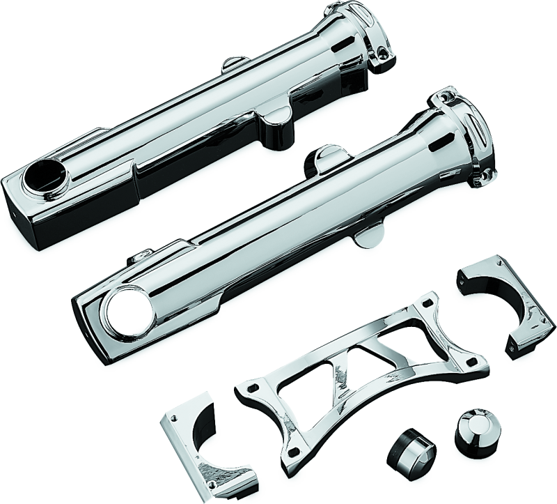 Kuryakyn 7202 - Fork Skins For 04-Up XL Chrome Kuryakyn 7202 - Fork Skins For 04-Up XL Chrome