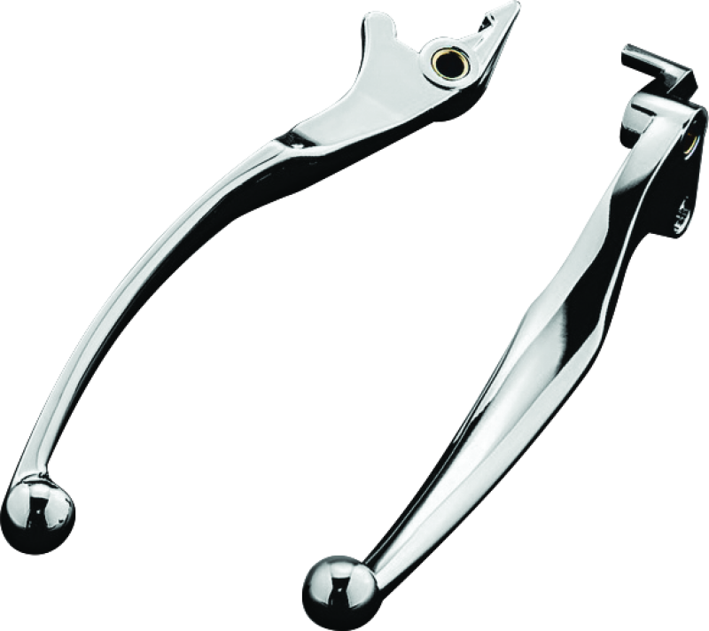 Kuryakyn 7421 - Wide Style Levers For Honda Chrome
