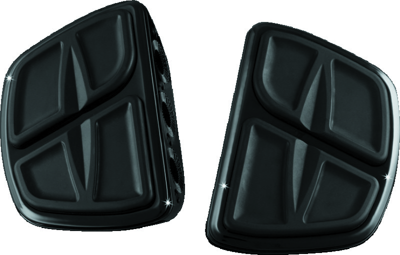 Kuryakyn 7613 - Kinetic Mini Boards Without Adapter Black