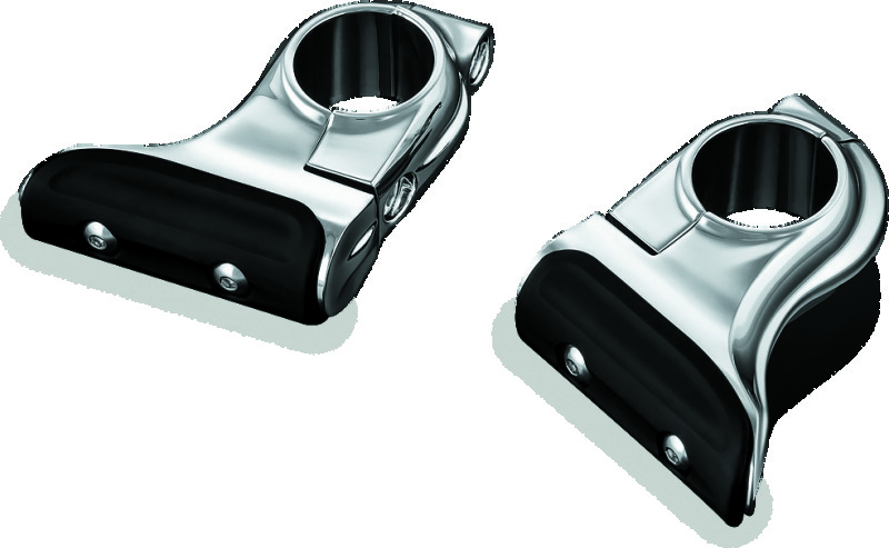 Kuryakyn 7615 - Toe Rest Cruise Pegs Chrome (Pair)