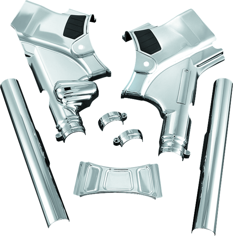 Kuryakyn 7832 - Neck Cover For 09-13 Touring Models Chrome