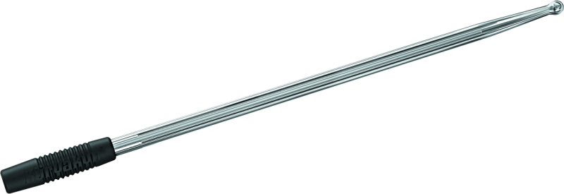 Kuryakyn 863 - Billet Antenna Round/Grooved Chrome